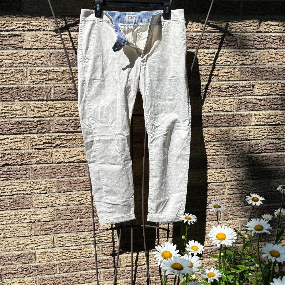 J.Crew Slim Boyfriend Chino pants, size 27